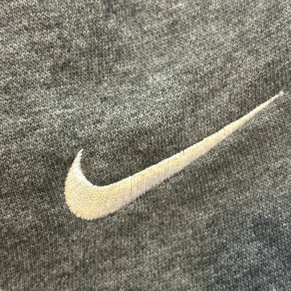 Nike men's medium heather gray blue label sweat pant joggers size L - Picture 2 of 8